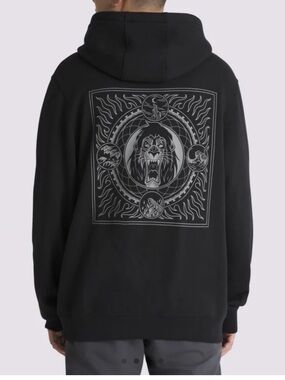 DISNEY X VANS SCAR PULLOVER HOODIE NWT